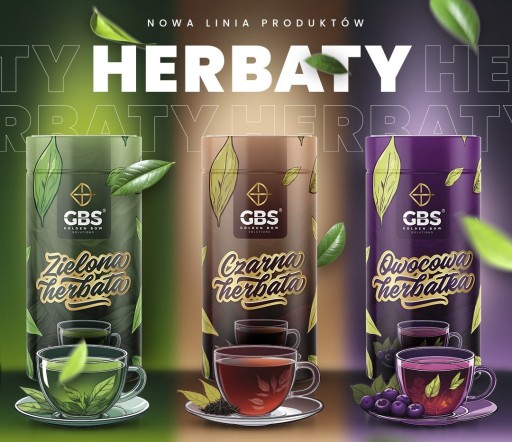 GBS čierny čaj BraveHearts 70g.