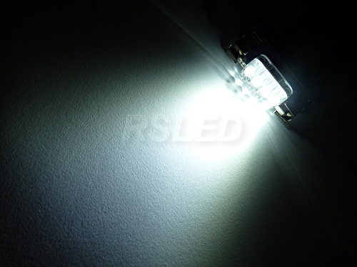 trubicová žiarovka 6 LED 10x42 mm c10w biela 24v 42mm