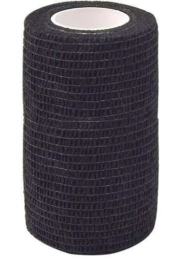 KOHÉZNY BANDÁŽ ELASTICKÝ SAMOLEPIACI OBLIAH 10cm x 4,5m ČIERNA