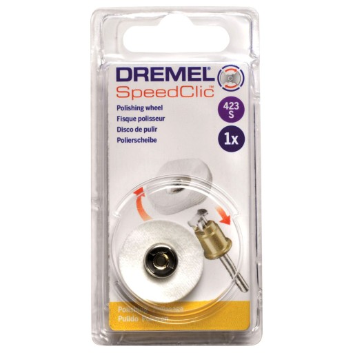 423S SPEEDCLIC DREMEL leštiaci kotúč na tkaniny