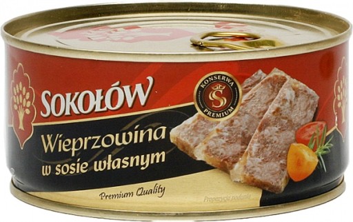 Bravčové mäso vo vlastnej omáčke 300g Sokołów