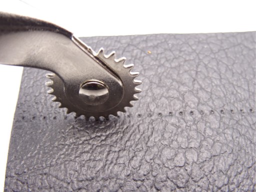Ostrý kožený ryhovací nástroj, 2,5 mm
