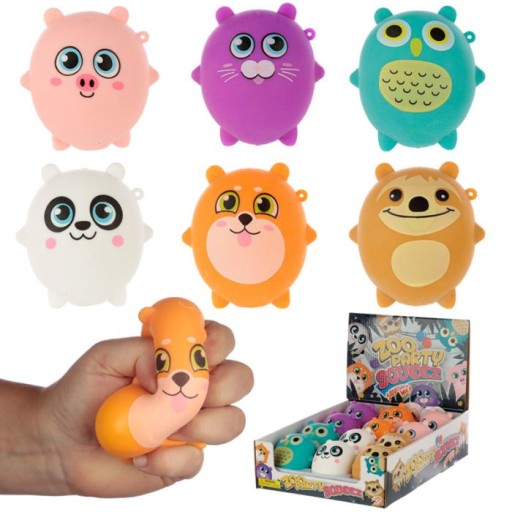 Šumivé zvieratká s penou 8 cm Zoo Party Panda