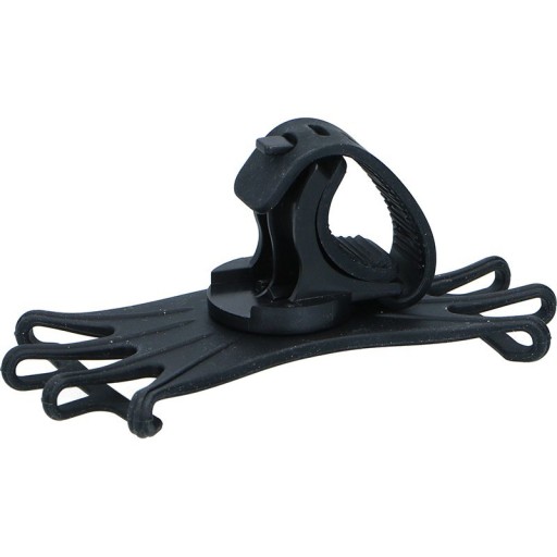 Dunlop - držiak telefónu na bicykel 10-15 cm otočný (sivý)
