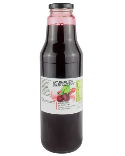 100% šťava z červenej repy, LISOVANÁ REPA, NATURAL, 700ml