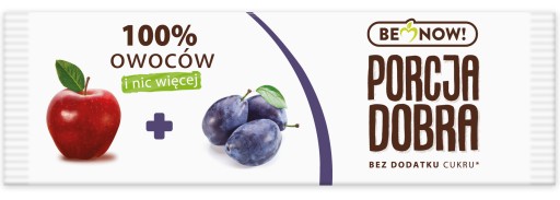 Ovocný snack Jablko Slivka 16g DOBRÁ PORCIA