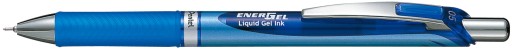Guľôčkové pero PENTEL BLN75 GEL, modré, 0,5 mm