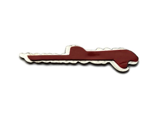ZNAK, ODZNAK LOGA, nápis ALFA ROMEO, 50x12mm
