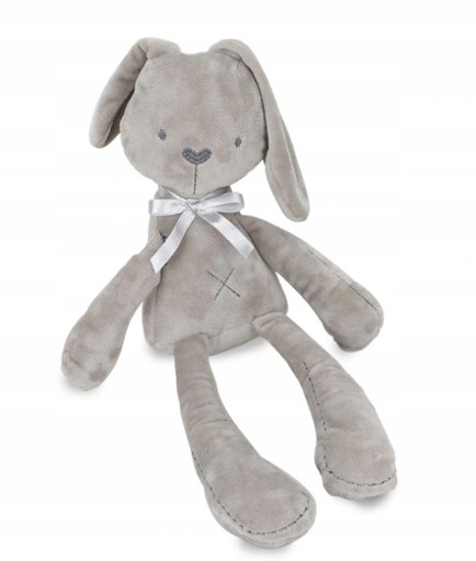 Plyšový maskot králika v ružových šatách, 42 cm