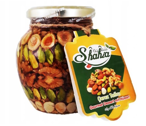 Orechy v sirupe MIX Shahis 420g Turecký