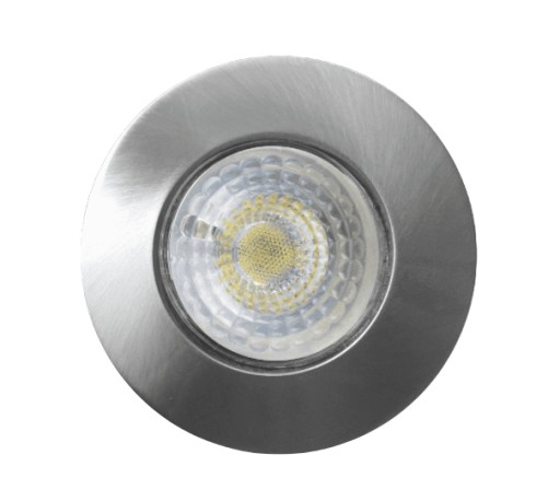 OZÓNOVÁ OKRUHÁ HALEGÉNOVÁ LAMPA, MATNÝ NIKEL, STROP