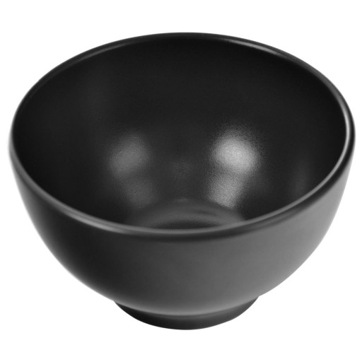Misa BOWL na šalátovú polievku, ČIERNA šalátová misa