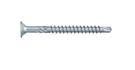 Samorezná skrutka na dosku 4x50 TX, biely pozink, 100 ks