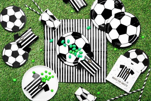BOXY NA SLADKOSTI PRE HOSTÍ FUTBALOVÉ DRESY 6 KS