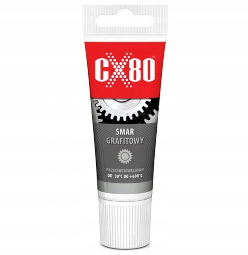 CX80 Grafitové mazivo na reťazové prevody - Antikorózna, 40g tuba