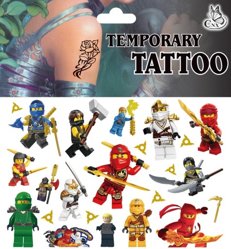 UMÝVAJÚCE TETOVANIE PRE DETI NINJAGO NINJA GO CG396