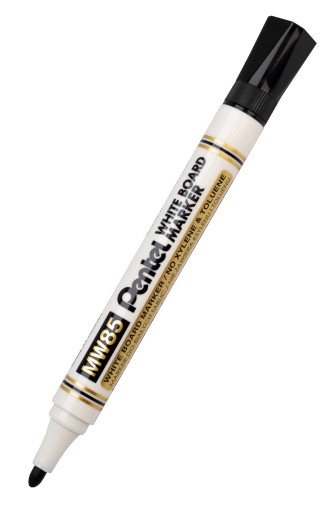 Čierna fixka na MW85 Pentel dosky stierateľné za sucha