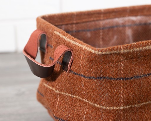 ORGANIZÁTOR IRIS retro vintage hnedý 29x21cm