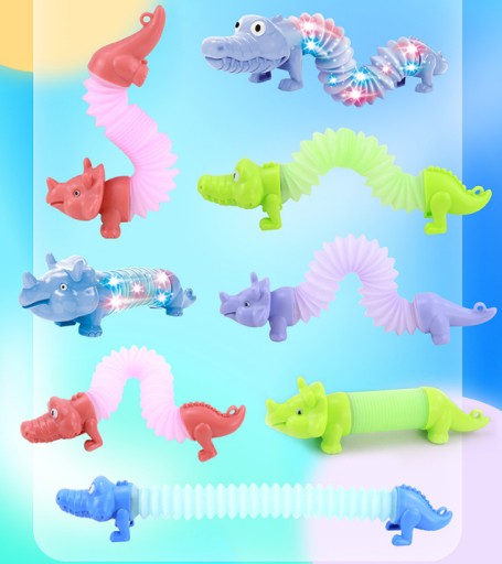 SENSORY ANTISTRES POP TUBE LED CRAWL