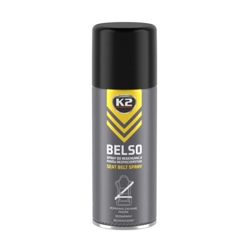 K2 BELSO 400ml SPREJ NA REGENERÁCIU BEZPEČNOSTNÝCH PÁSOV