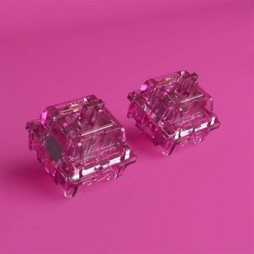 AKKO CS Crystal Wine Red Switch SWITCHES 1ks Mechanická klávesnica