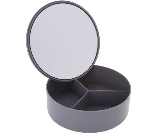 Zrkadlo s organizérom 14 cm, mix farieb