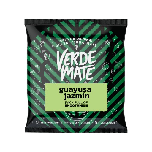 Vzorka Yerba Verde Mate Green Guayusa Jazmín 50g