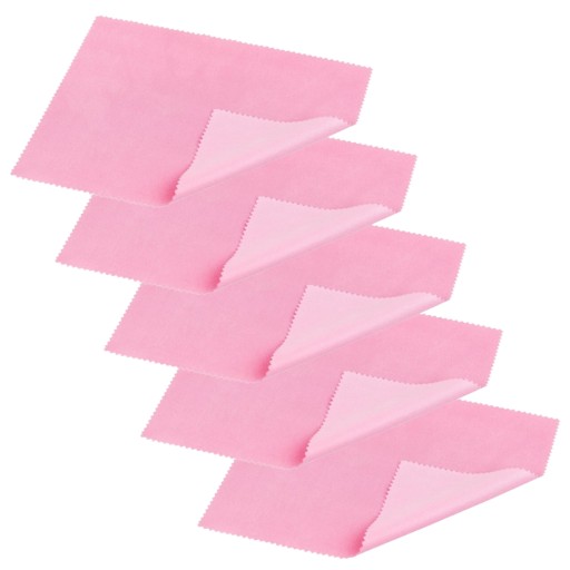5x handrička na okuliare Hayne 15x18cm (ružová)
