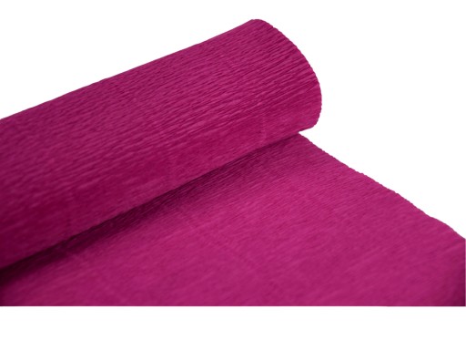 Krepový papier, CRIPPLED ITALIAN Papier ružový Cyclamen 180g Krepový 572 BISKUPI