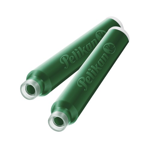 Atramentové kazety SHORT - Pelikan - bal 6 ks - TMAVO ZELENÁ