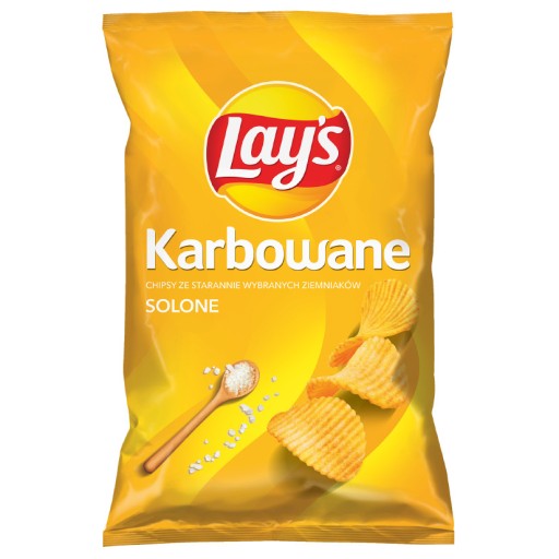 LAY'S LAYS Zemiakové lupienky strúhané solené soľou 120g