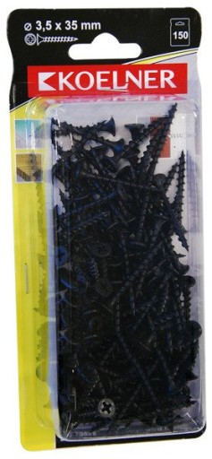 Skrutka do dreva 3,5x35 mm Koelner 150 kusov