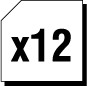 Identifikátory kľúčov, 12 ks Top Tools 90U250