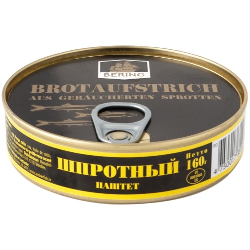 Šprotová paštéta, 160 g