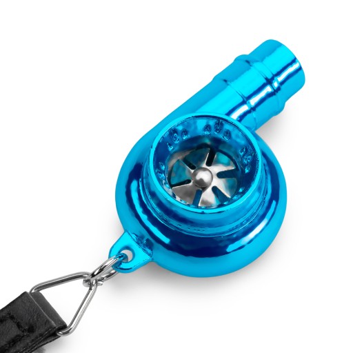 TURBO KRÚŽOK NA KĽÚČE TURBÍNA MODRÁ