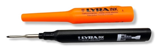 Popisovač hlbokých otvorov Lyra 4480099 čierny