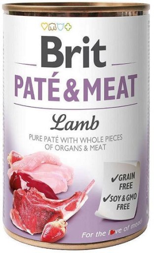 Britská paštéta a jahňacie mäso 800 g