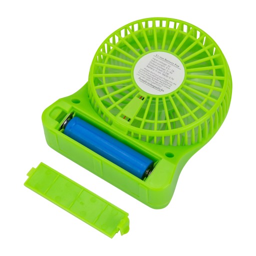 Mini ventilátor domáci stolný ventilátor USB 14 cm stojaci