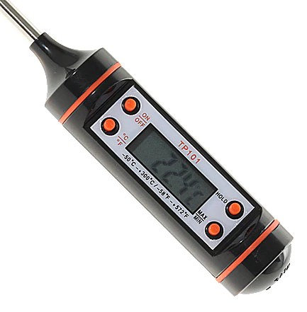 DIGITÁLNY LCD KUCHYŇSKÝ TEPLOMER SONDA NA MÄSO VÍNO