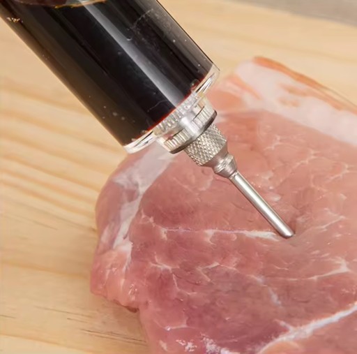 INJEKTOR NA SUZENÉ MÄSO ŠUNKOVÁ STRIEKAČKA + 3 IHLY 30ML AG406B