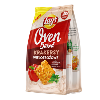1x 80g LAY'S Oven Pečená červená paprika s bylinkami