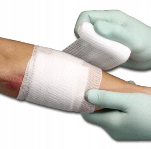 STERILNÝ KOMPRES Z BAVLNY MERKY 10cmx10cm 8 vrstiev 17 nití 1PC MaiMed