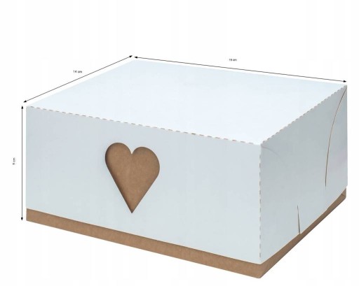 Tortový box Balenie 10 ks PS50