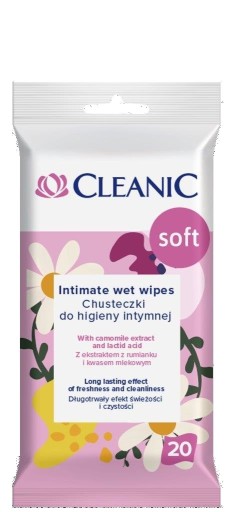 Cleanic Utierky na intímnu hygienu 20 ks