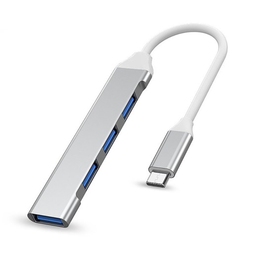 USB HUB TYP C 3.0 PORTOVÝ ROZDELOVACÍ ADAPTÉR 4xUSB