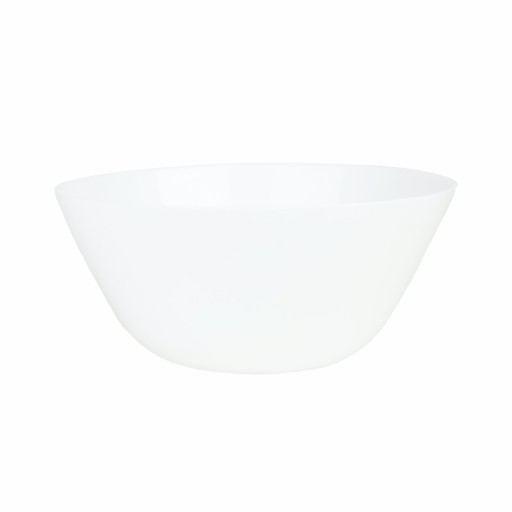 Klasická šalátová misa, biela, 24 cm