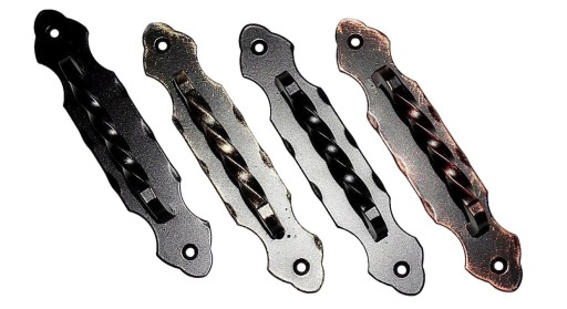ANTABA KĽÚČKA RETRO KOVANÁ RÚČKA PATINA RÚČKA