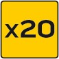 Špáromer Topex, 20 čepelí, oceľ