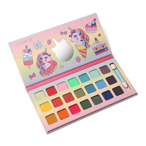 MAĽBY OČNÝCH TIEŇOV PRE DIEVČATSKÝ MAKE UP
