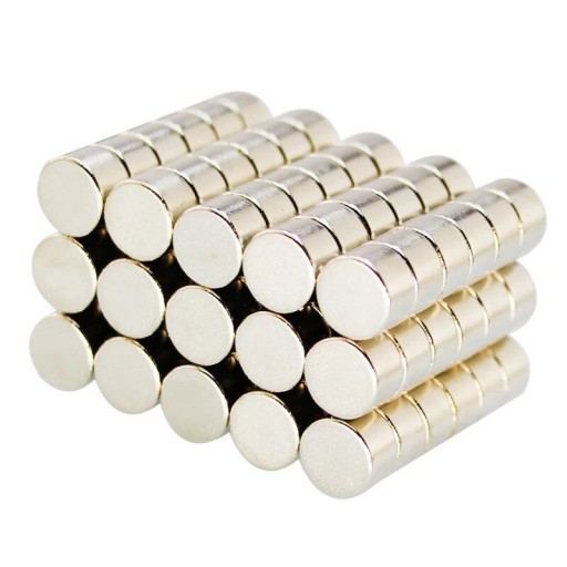 NEODYMOVÉ MAGNETY 6x4 mm 10 ks.
